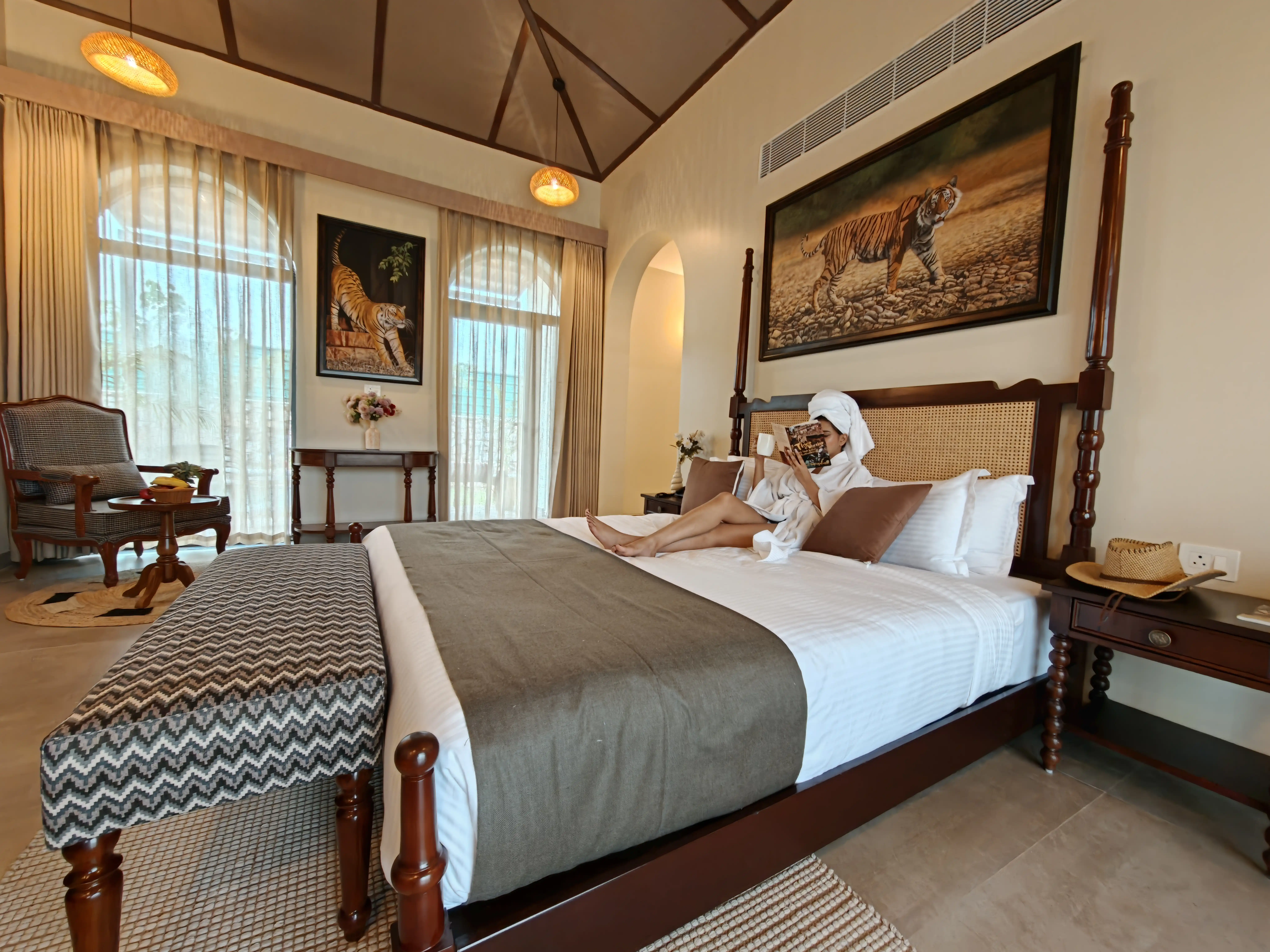 Private villa at RajVana, Ranthambore