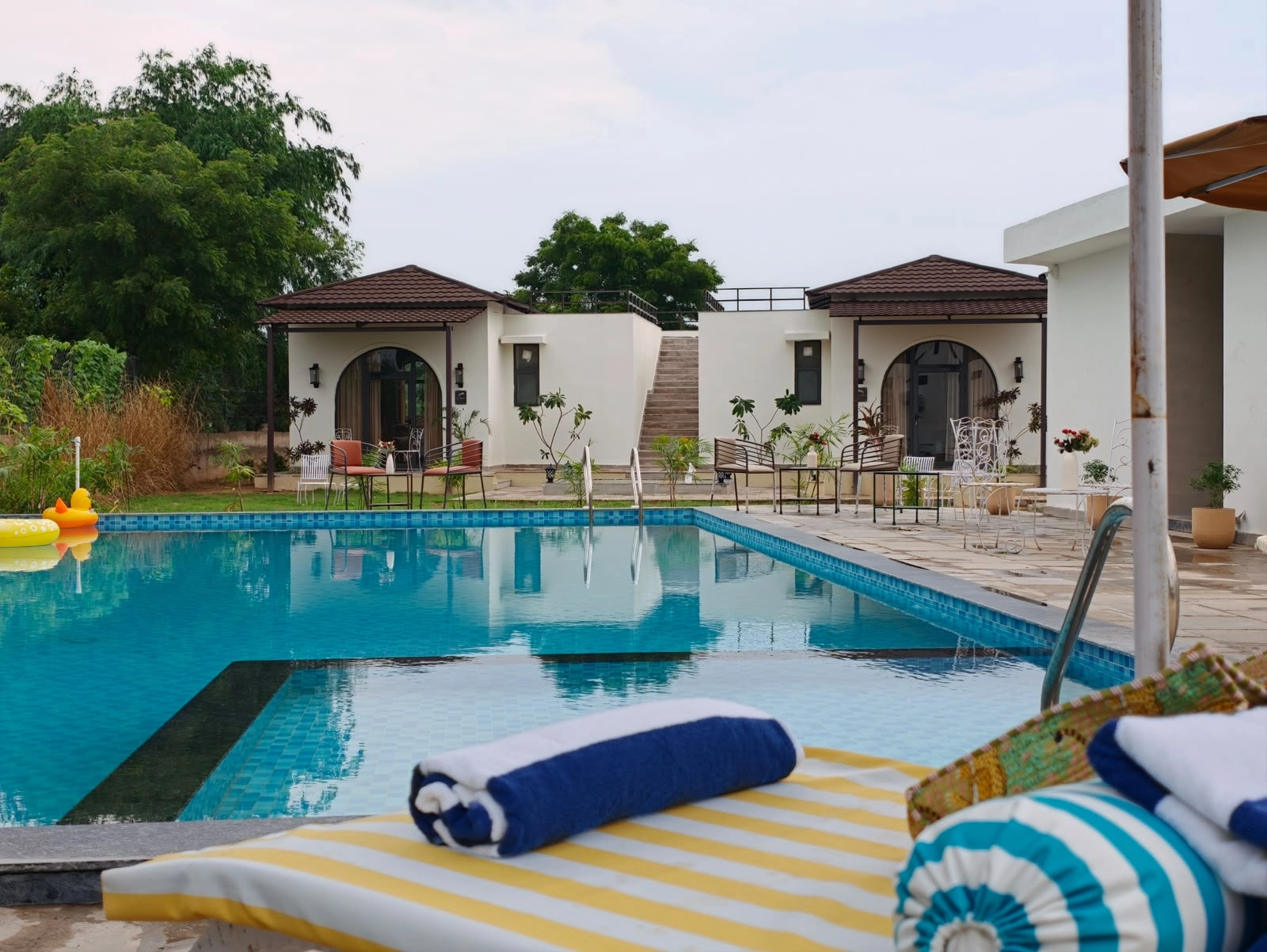 Private pool at RajVana